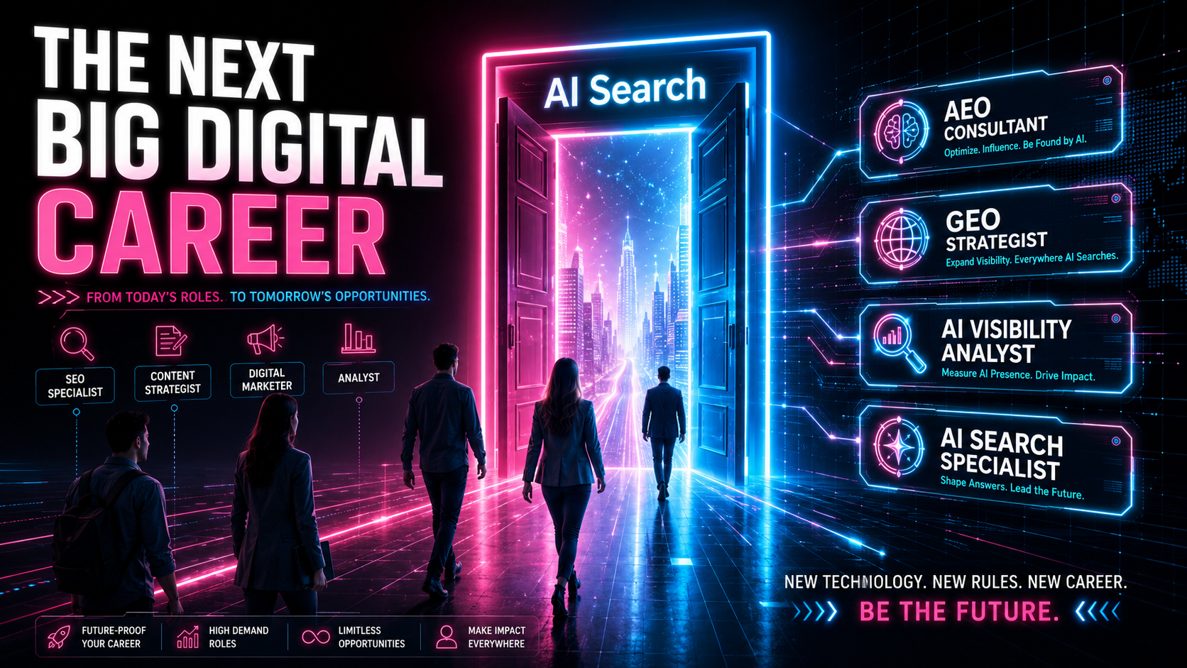 How to Become an AEO, GEO or AI Visibility Specialist